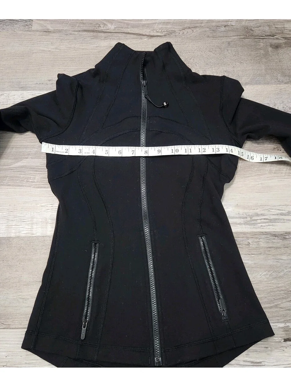 Lululemon Define Jacket Size 4 Black Full Zip